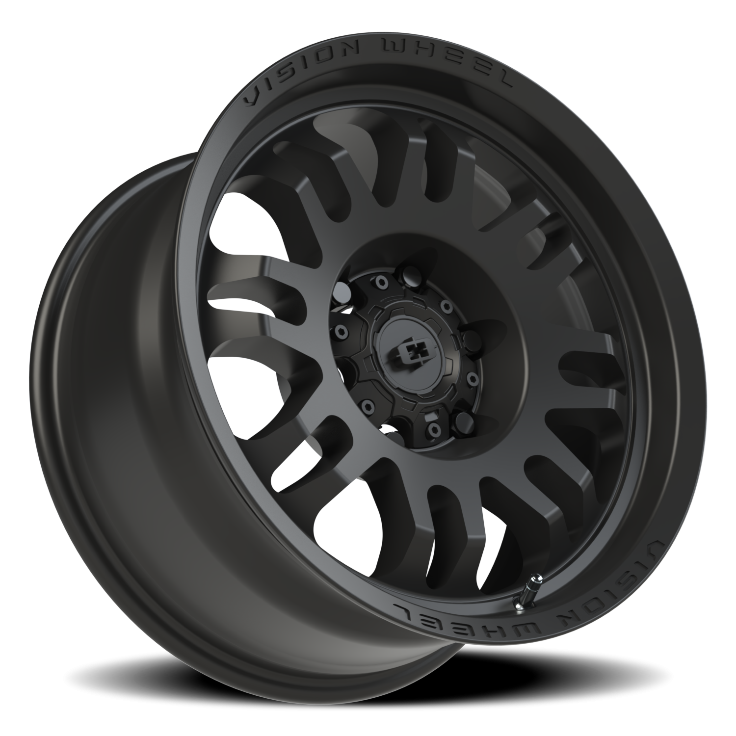Vision Inferno 17X8.5 Satin Black Wheel