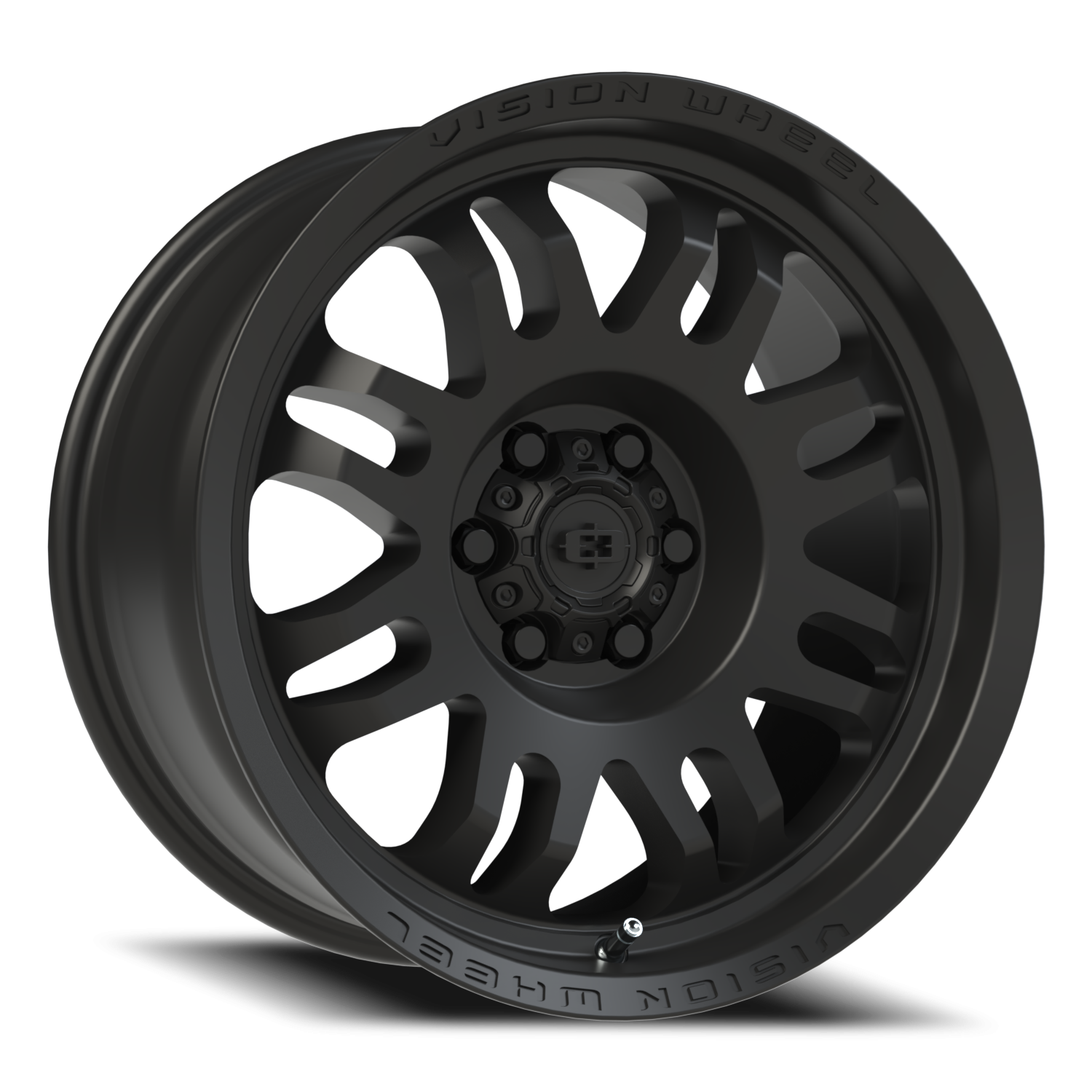 Vision Inferno 17X8.5 Satin Black Wheel