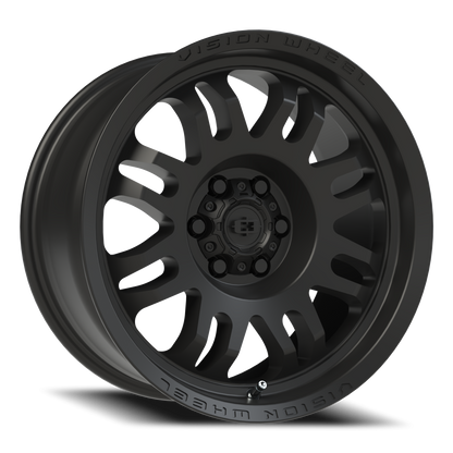 Vision Inferno 17X8.5 Satin Black Wheel