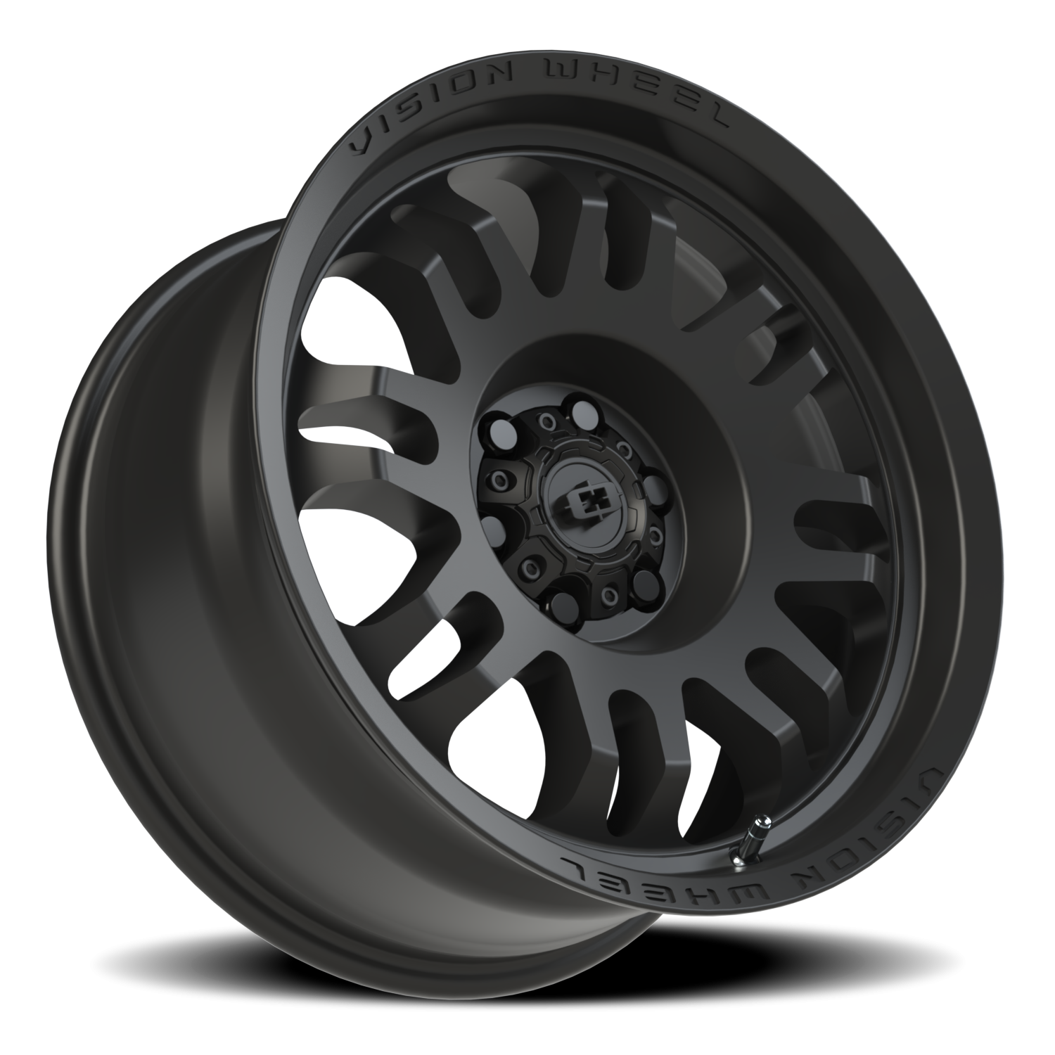 Vision Inferno 17X8.5 Satin Black Wheel