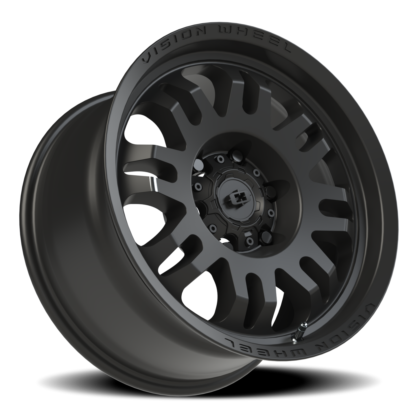 Vision Inferno 17X9 Satin Black Wheel