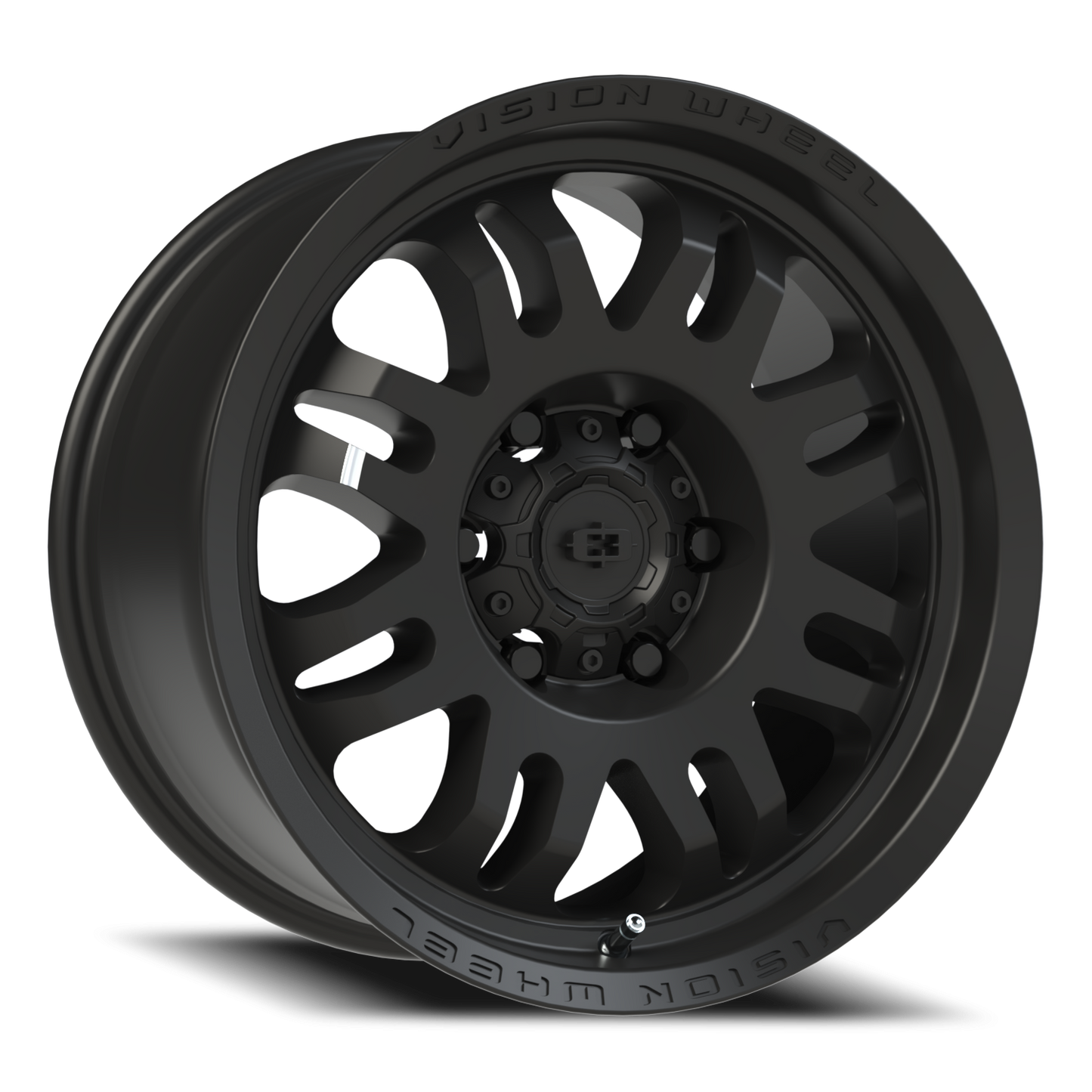 Vision Inferno 17X9 Satin Black Wheel