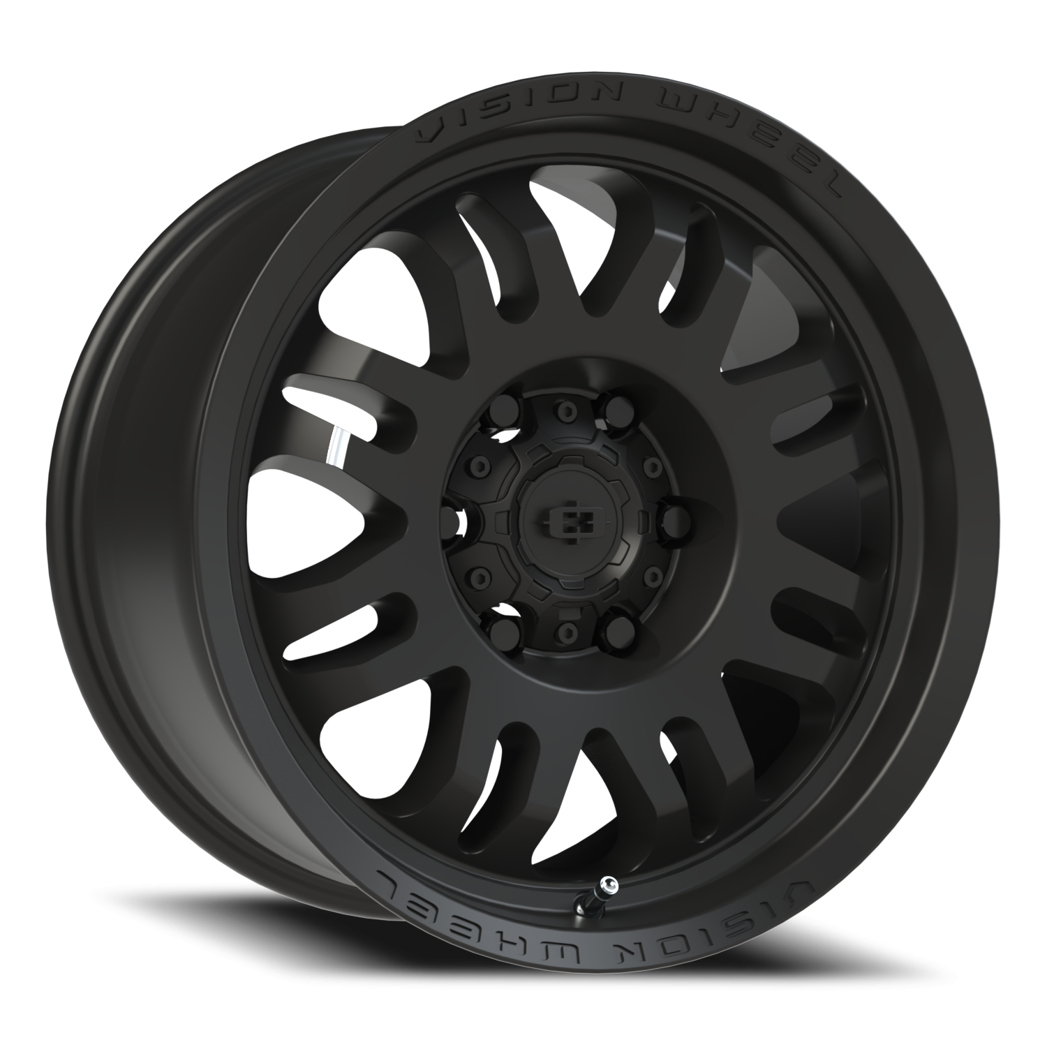 Vision Inferno 17X9 Satin Black Wheel