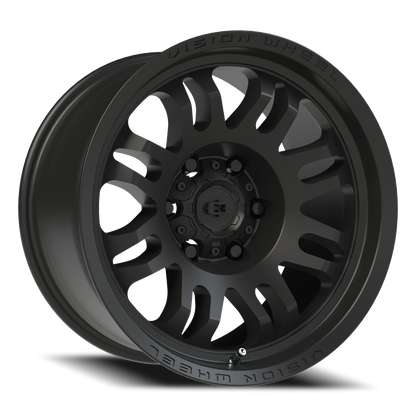 Vision Inferno 17X9.5 Satin Black Wheel