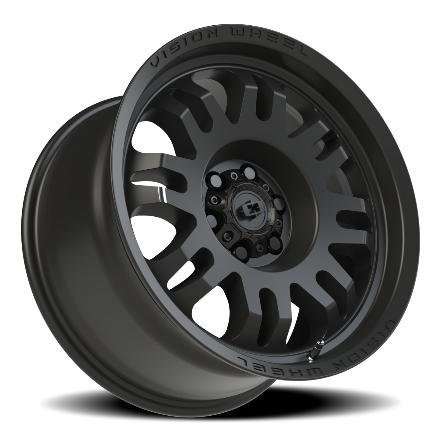 Vision Inferno 17X9 Satin Black Wheel