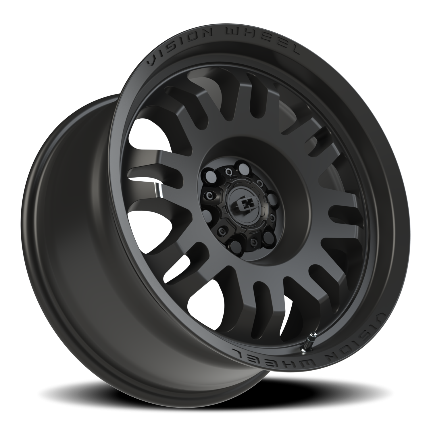 Vision Inferno 17X9 Satin Black Wheel