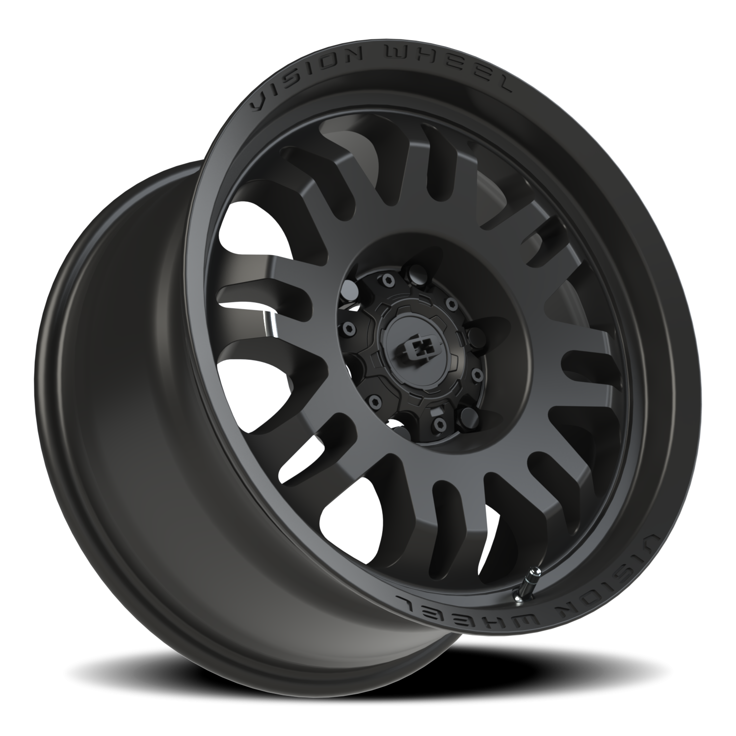Vision Inferno 17X9 Satin Black Wheel