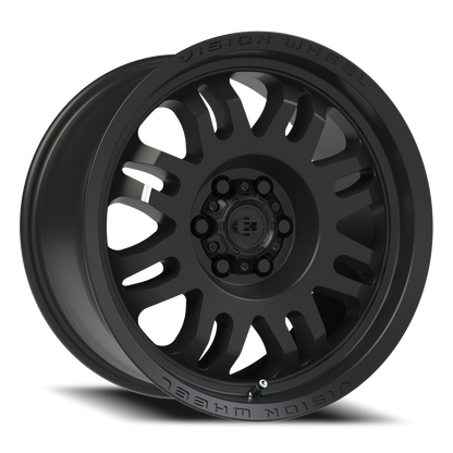 Vision Inferno 17X9 Satin Black Wheel