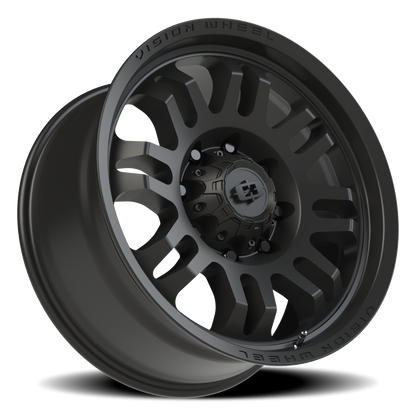 Vision Inferno 20X9.5 Satin Black Wheel