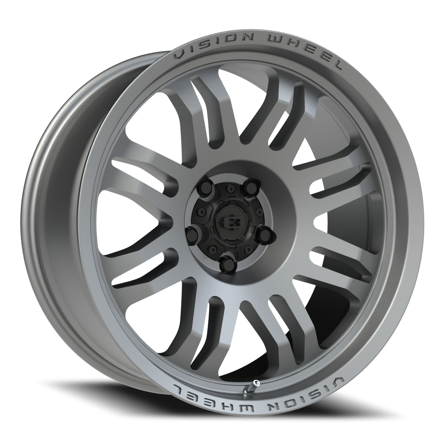 Vision Inferno 20X9.5 Satin Grey Wheel