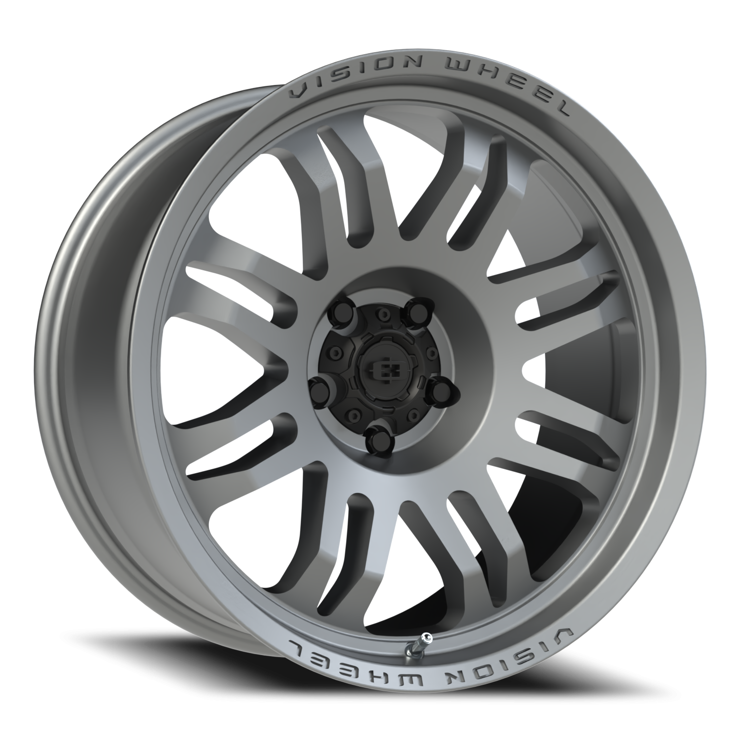 Vision Inferno 20X9.5 Satin Grey Wheel