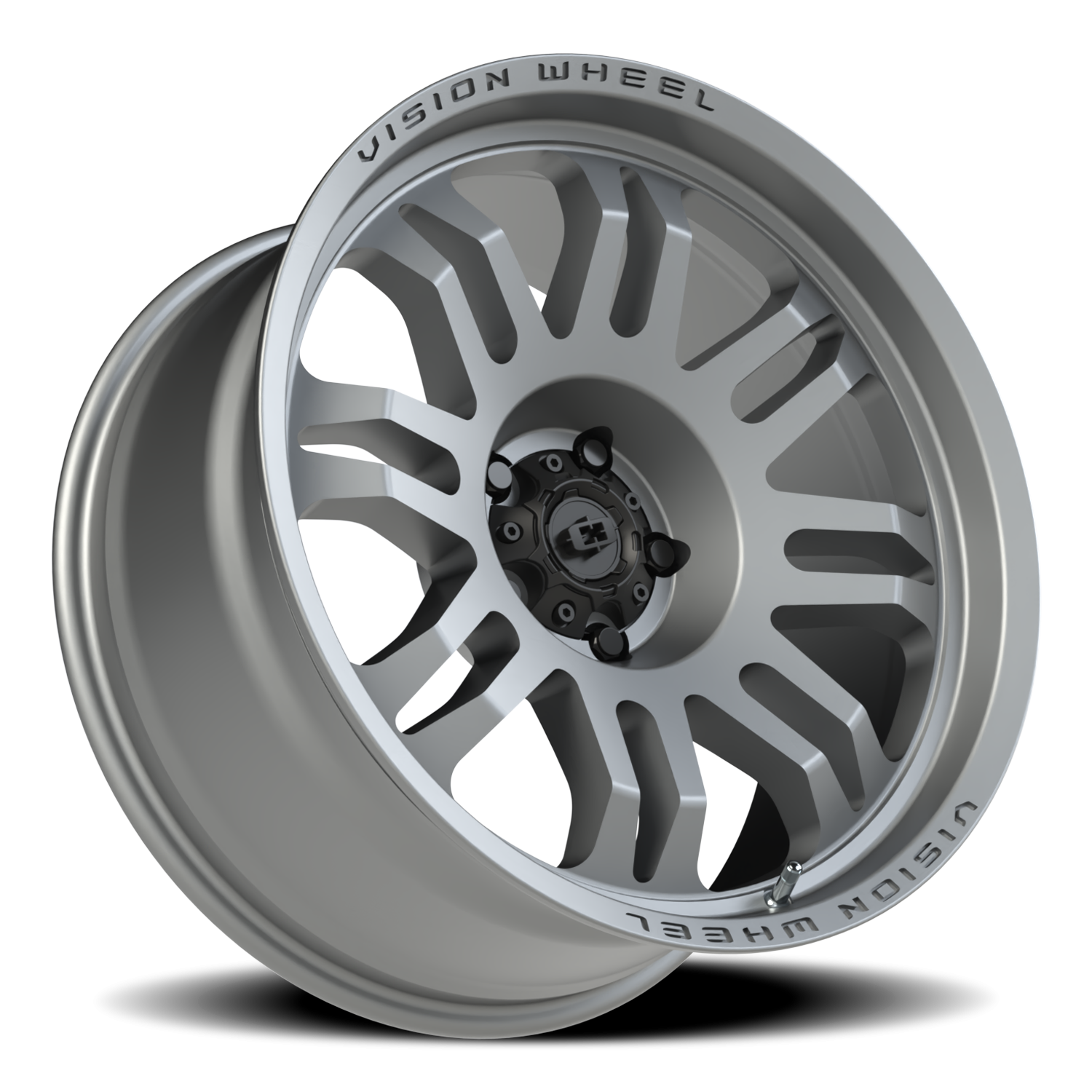 Vision Inferno 20X9.5 Satin Grey Wheel