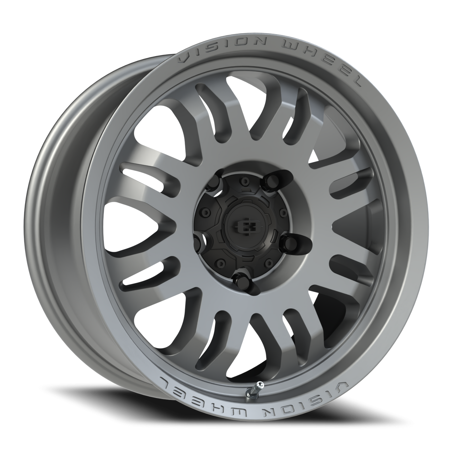 Vision Inferno 18X8.5 Satin Grey Wheel