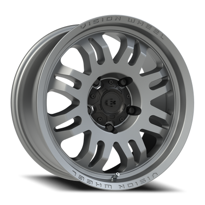 Vision Inferno 18X8.5 Satin Grey Wheel