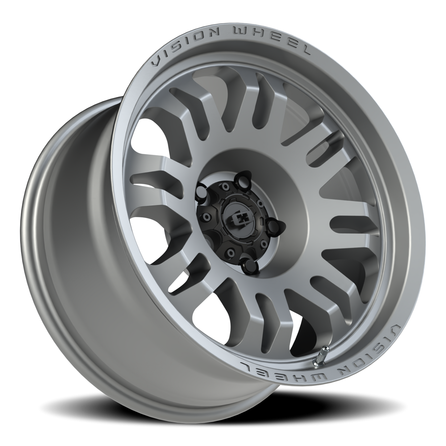Vision Inferno 18X9.5 Satin Grey Wheel