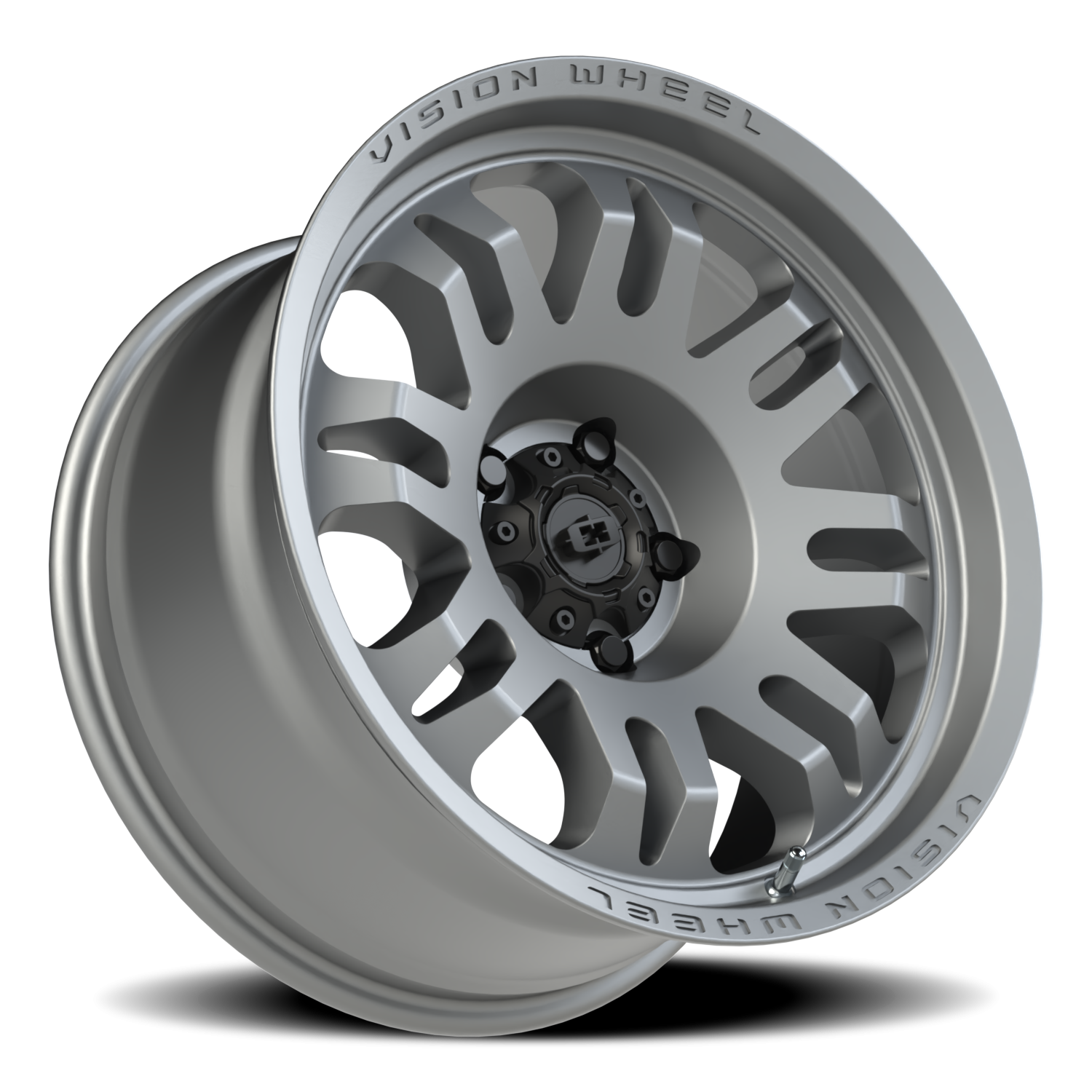Vision Inferno 18X9.5 Satin Grey Wheel