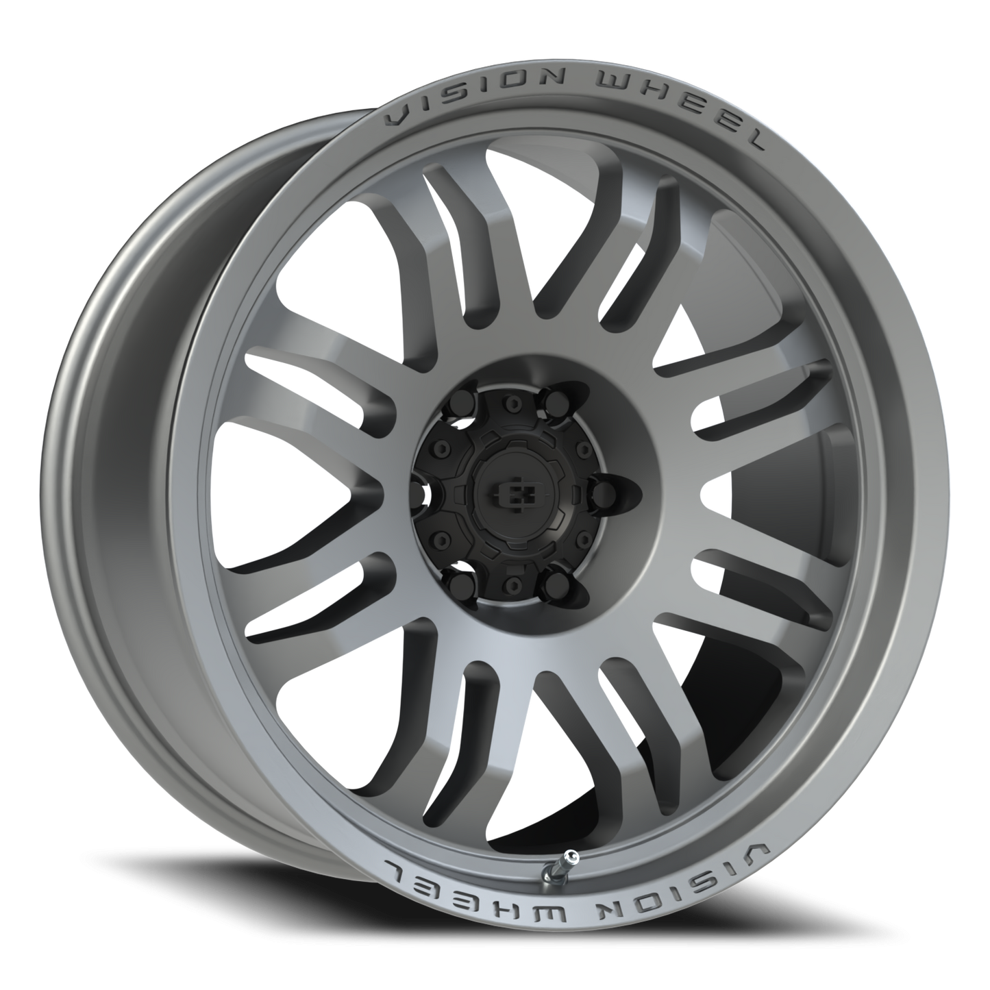 Vision Inferno 20X9.5 Satin Grey Wheel