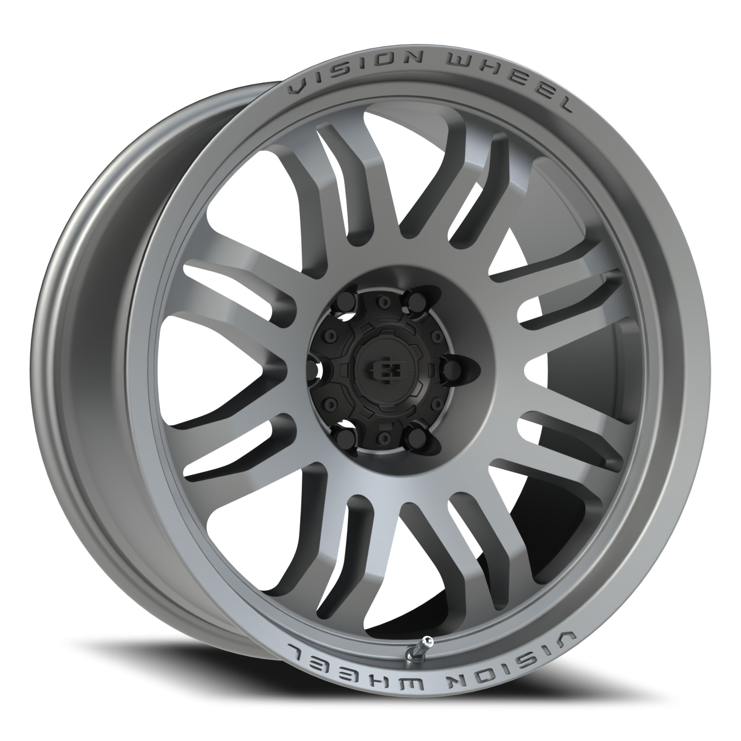 Vision Inferno 20X9.5 Satin Grey Wheel