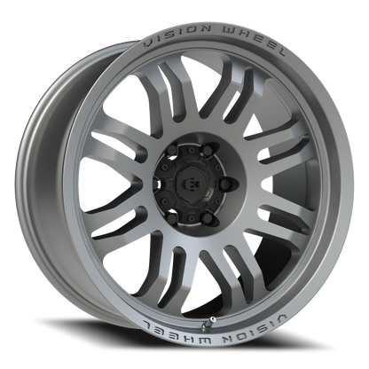 Vision Inferno 20X9.5 Satin Grey Wheel