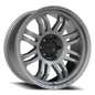 Vision Inferno 20X9.5 Satin Grey Wheel