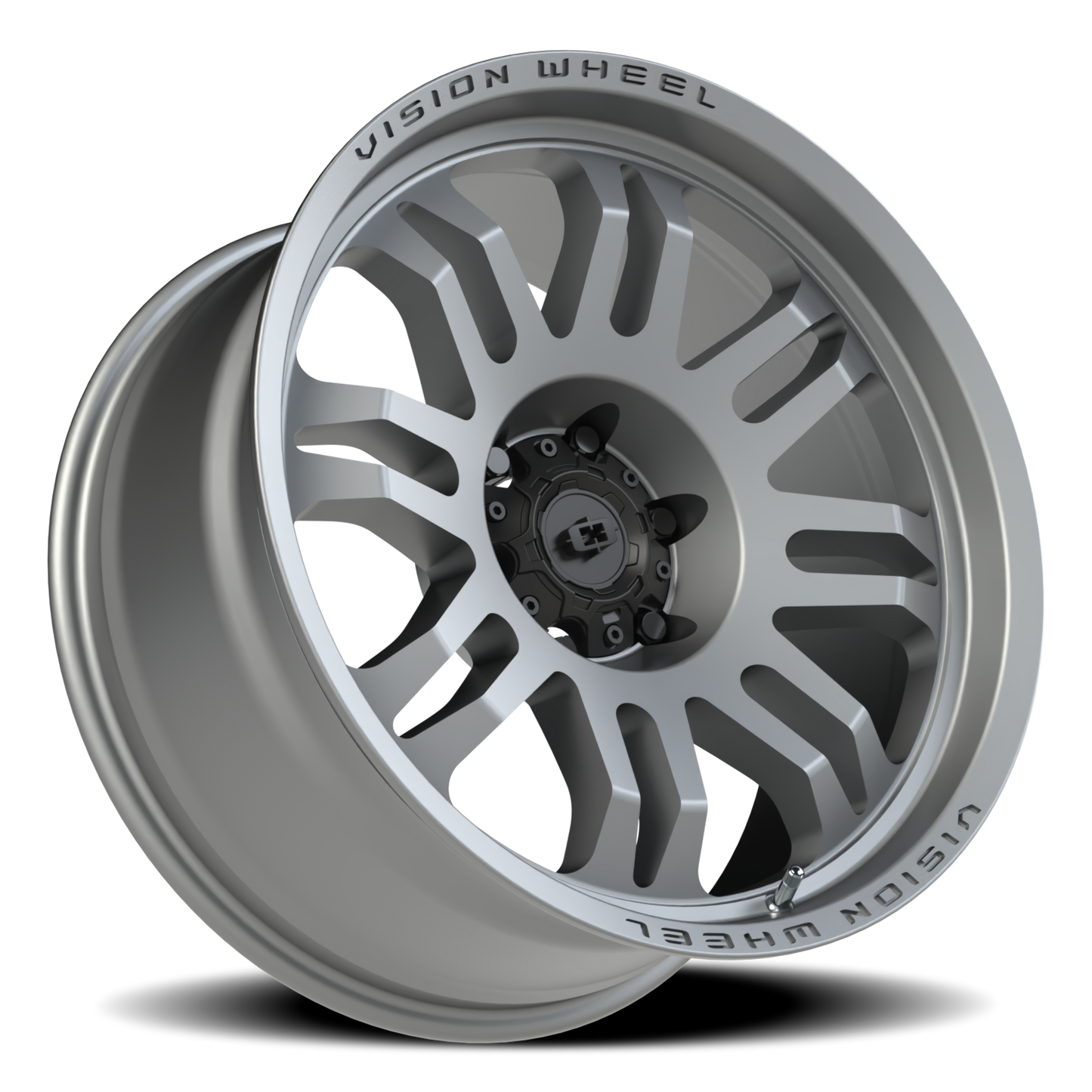 Vision Inferno 20X9.5 Satin Grey Wheel
