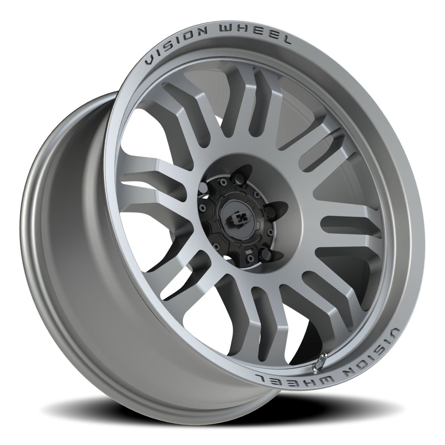 Vision Inferno 20X9.5 Satin Grey Wheel