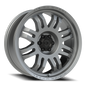Vision Inferno 20X9 Satin Grey Wheel