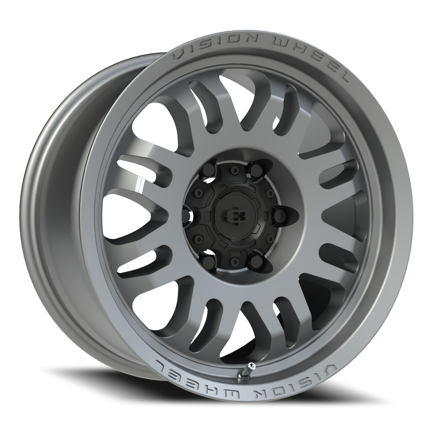 Vision Inferno 17X9 Satin Grey Wheel