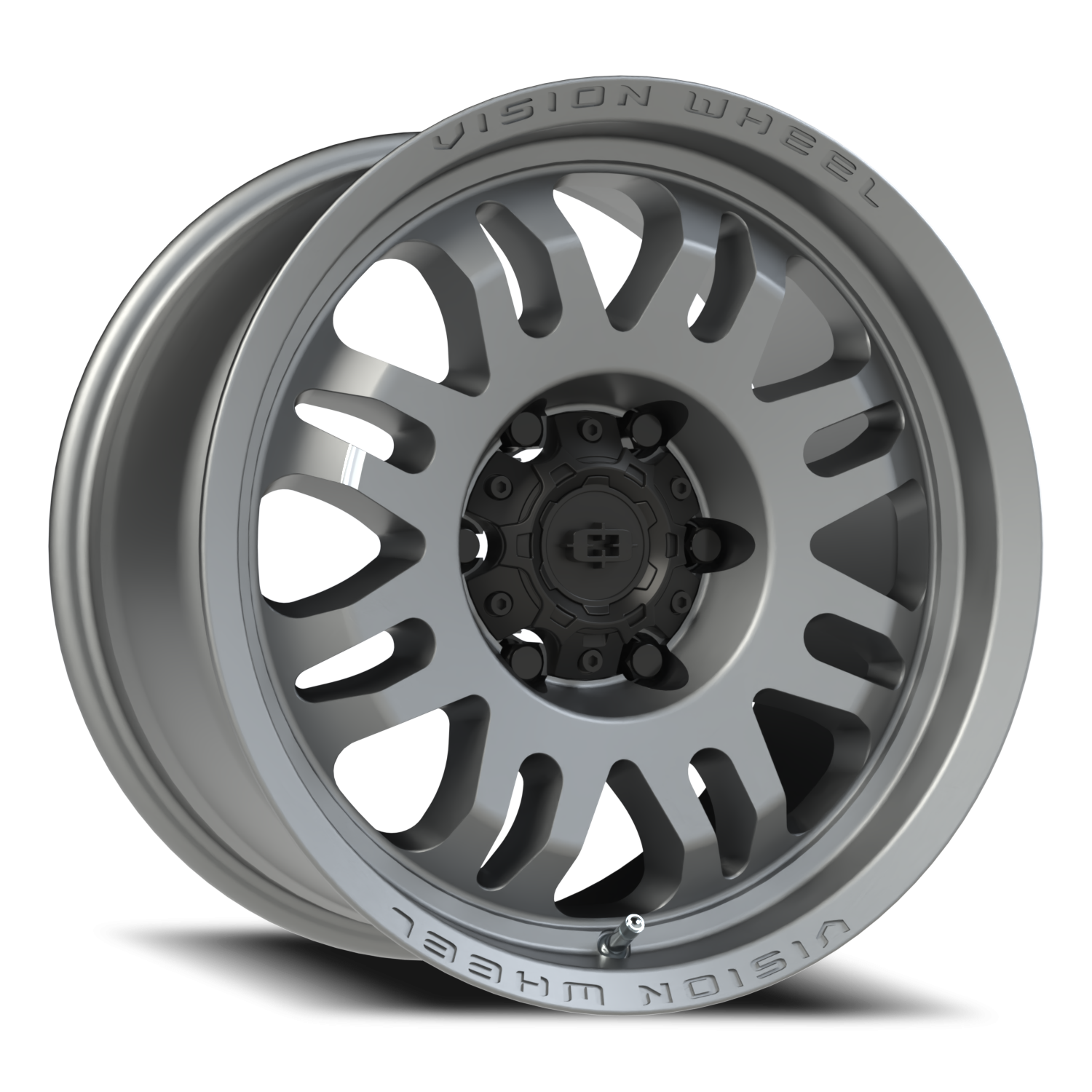 Vision Inferno 17X9 Satin Grey Wheel