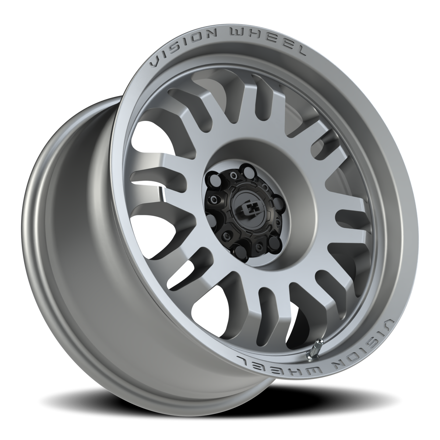 Vision Inferno 17X9 Satin Grey Wheel
