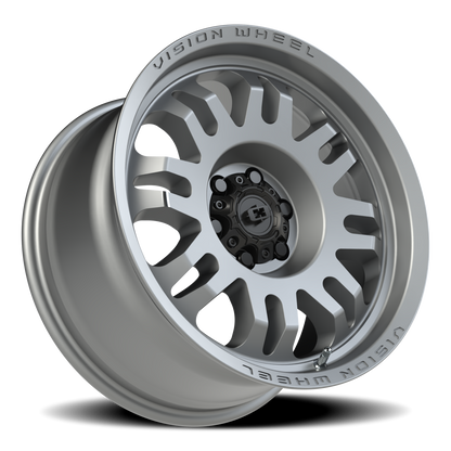 Vision Inferno 17X9 Satin Grey Wheel