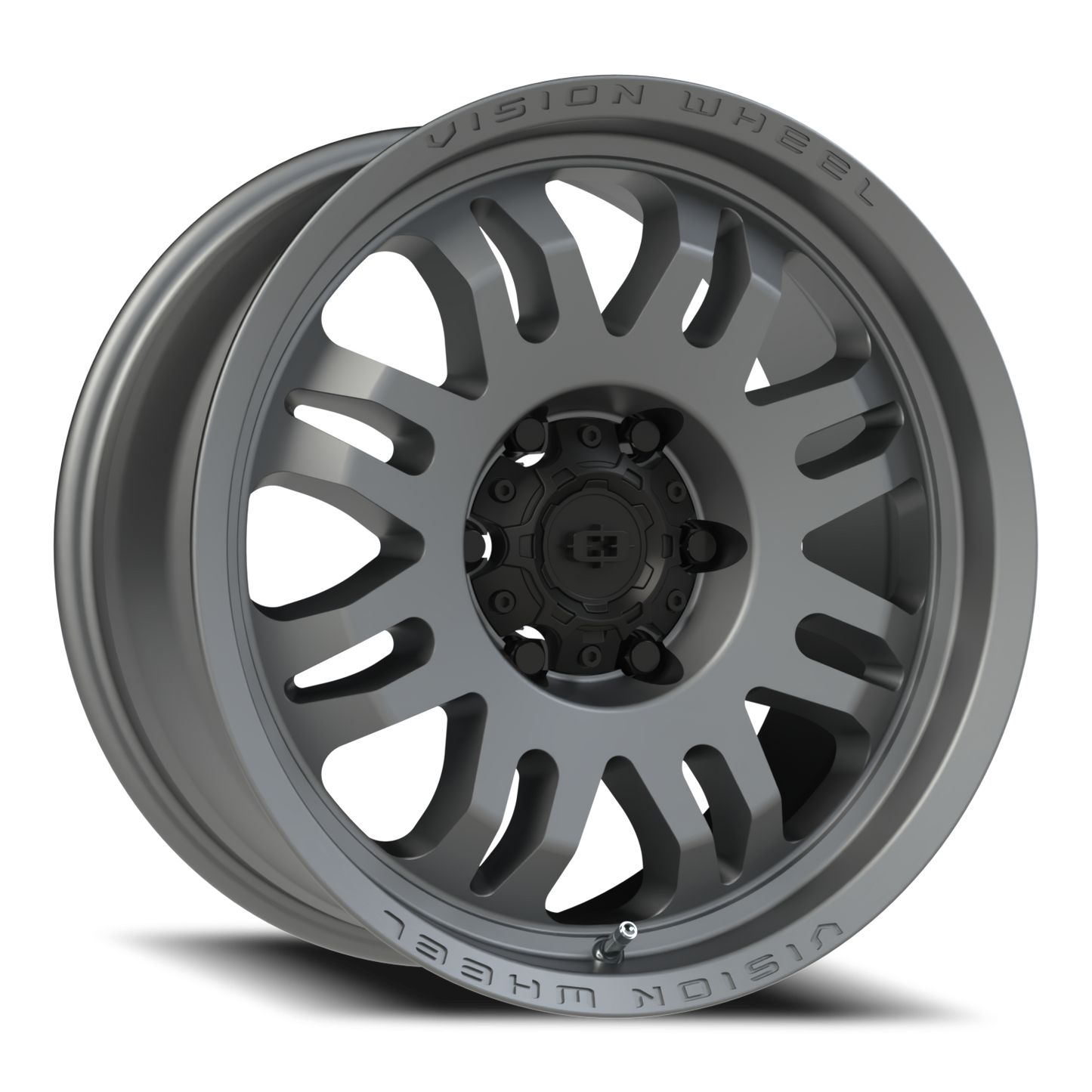 Vision Inferno 18X8.5 Satin Grey Wheel