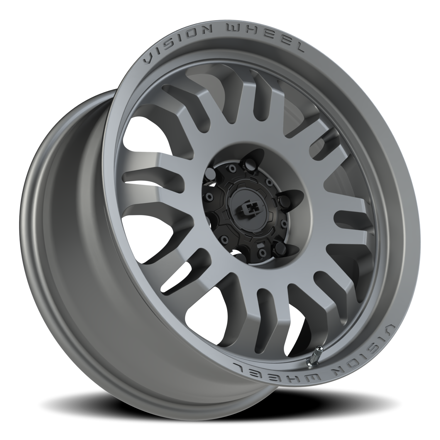 Vision Inferno 18X8.5 Satin Grey Wheel