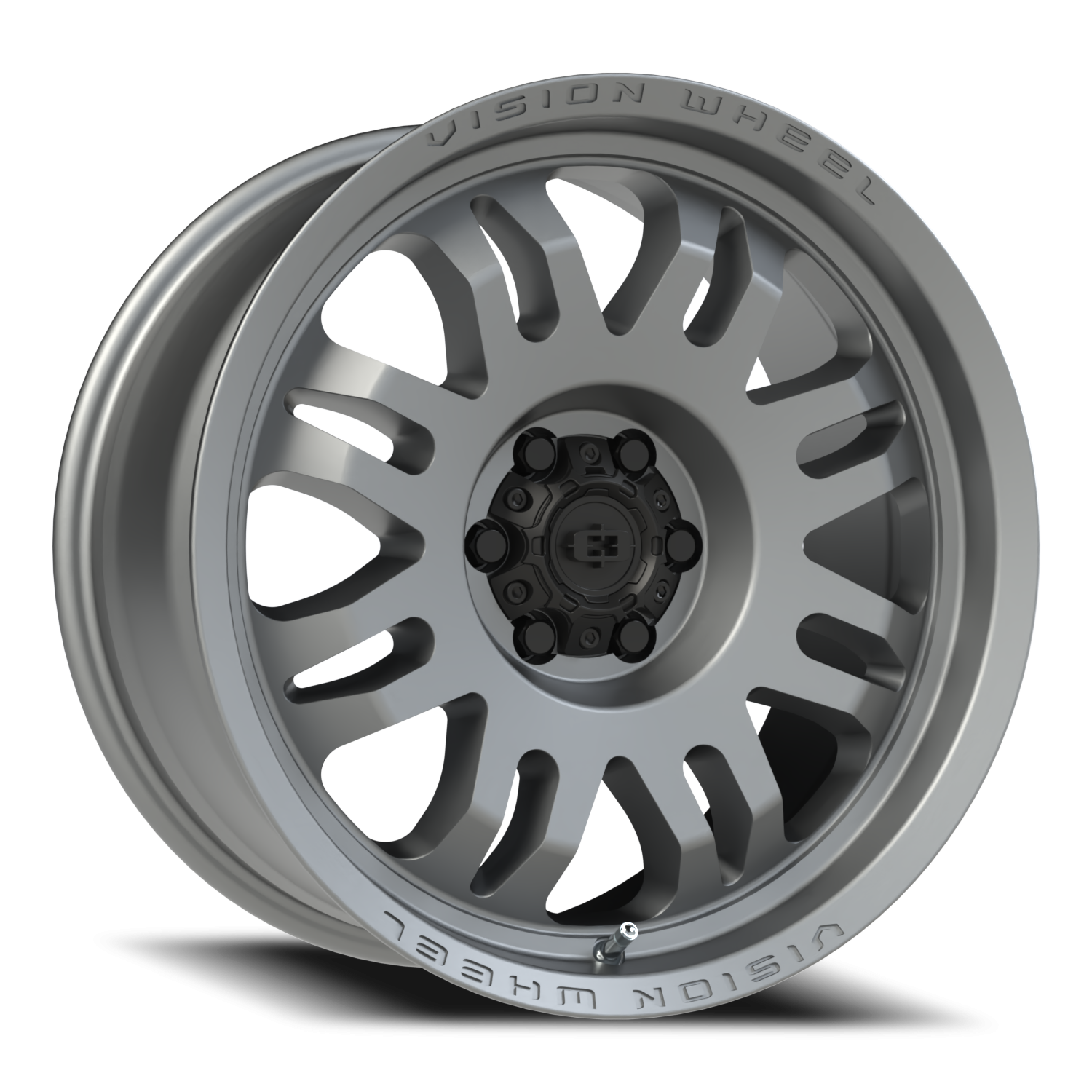 Vision Inferno 18X8.5 Satin Grey Wheel