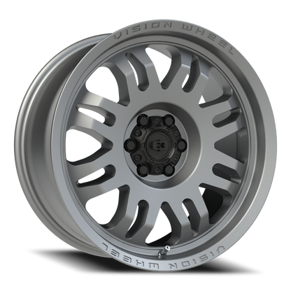 Vision Inferno 18X8.5 Satin Grey Wheel