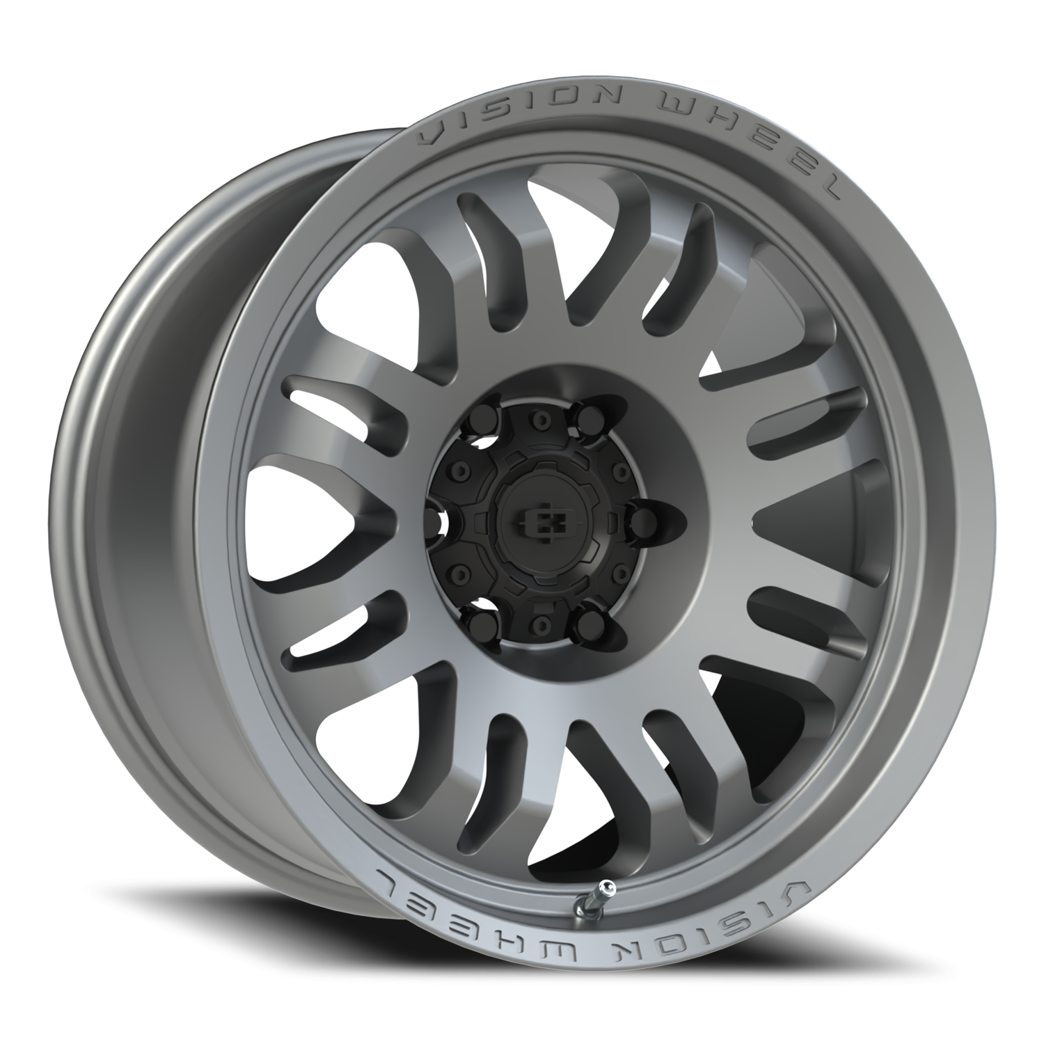 Vision Inferno 18X9.5 Satin Grey Wheel