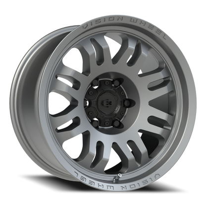 Vision Inferno 18X9.5 Satin Grey Wheel