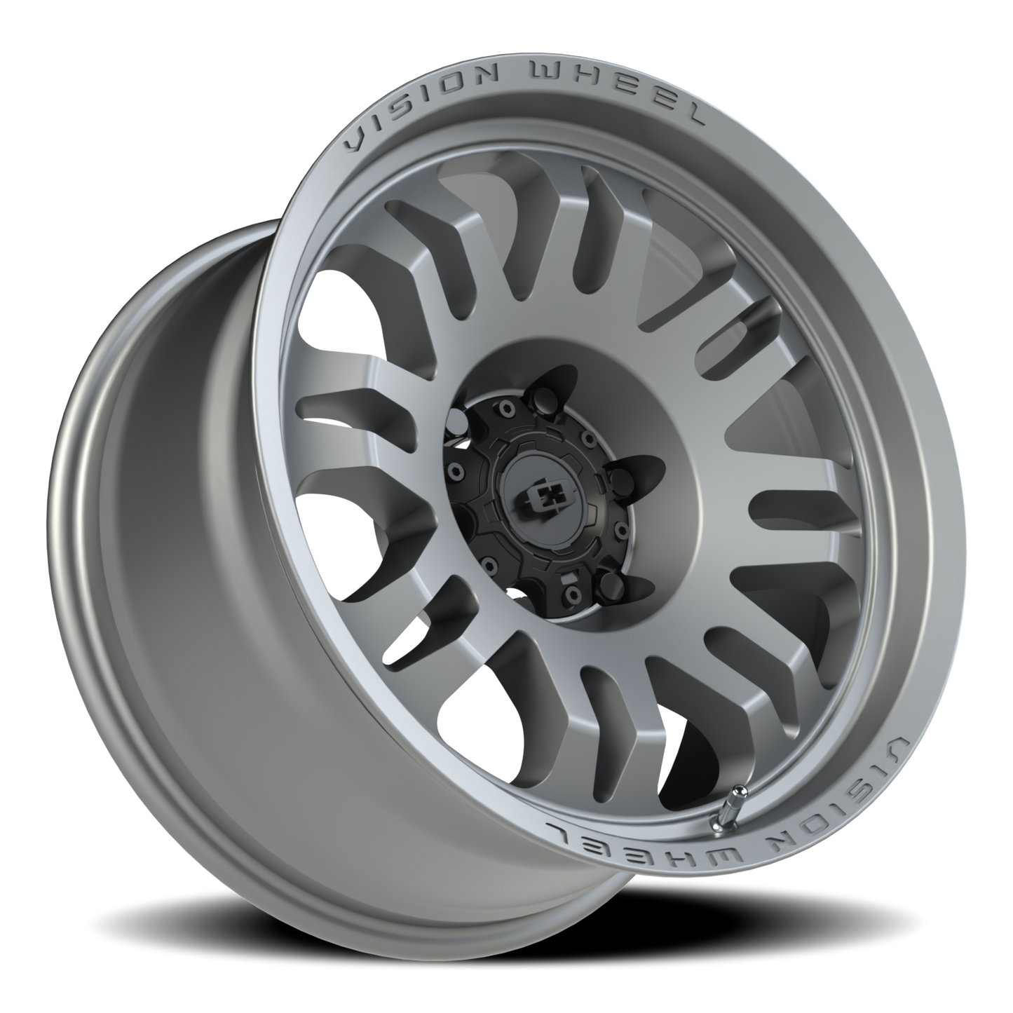 Vision Inferno 18X9.5 Satin Grey Wheel