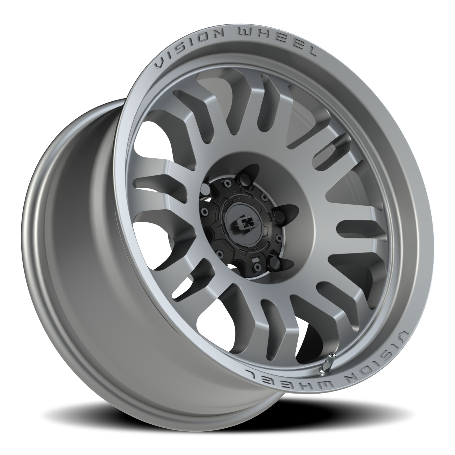 Vision Inferno 18X9.5 Satin Grey Wheel