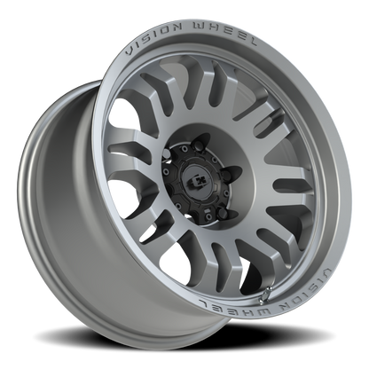 Vision Inferno 18X9.5 Satin Grey Wheel