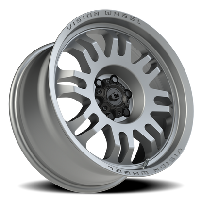 Vision Inferno 18X9 Satin Grey Wheel