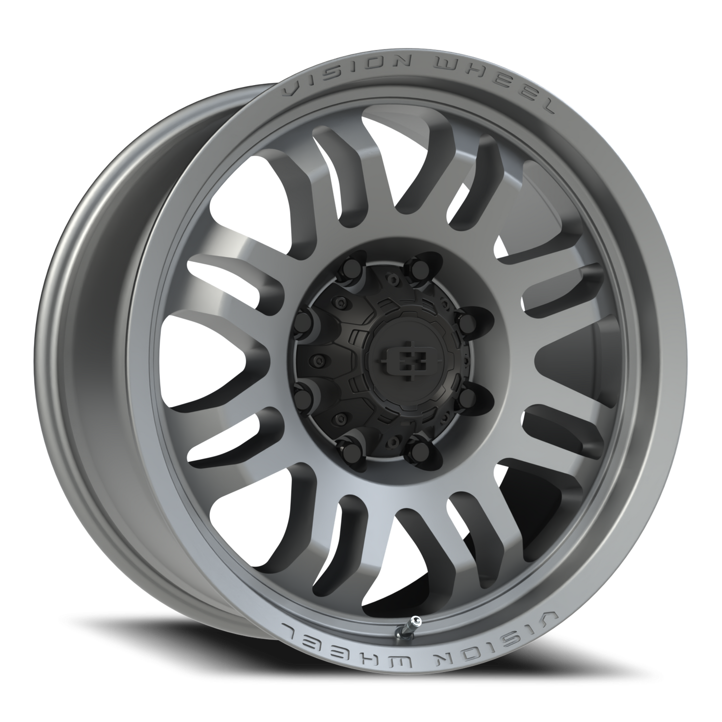 Vision Inferno 20X9.5 Satin Grey Wheel