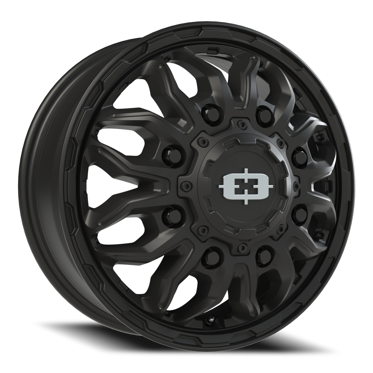 Vision Dually 17X6.5 Satin Black Wheel