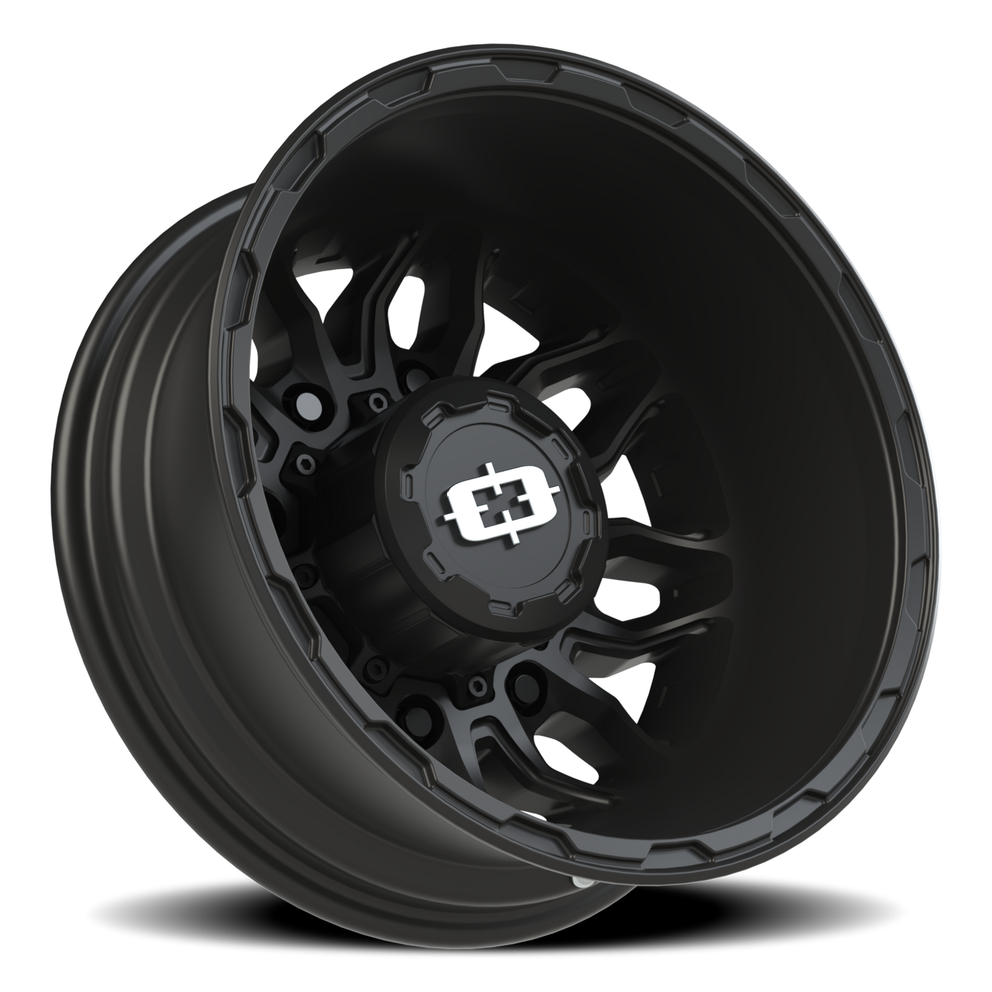 Vision Dually 17X6.5 Satin Black Wheel