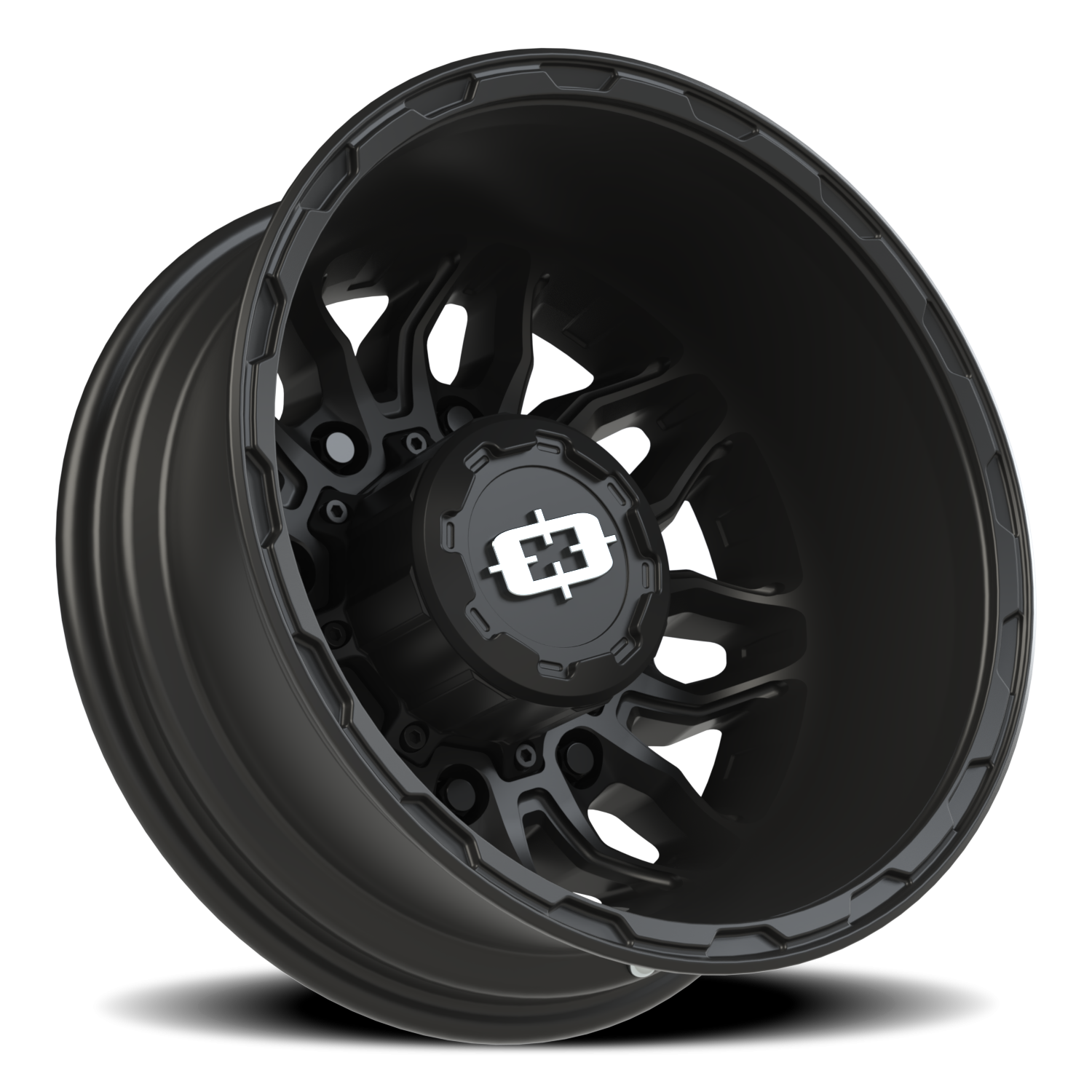 Vision Dually 17X6.5 Satin Black Wheel
