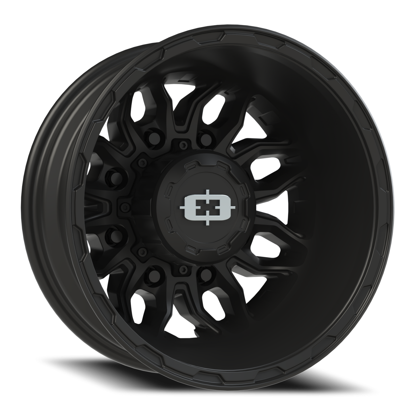Vision Dually 17X6.5 Satin Black Wheel