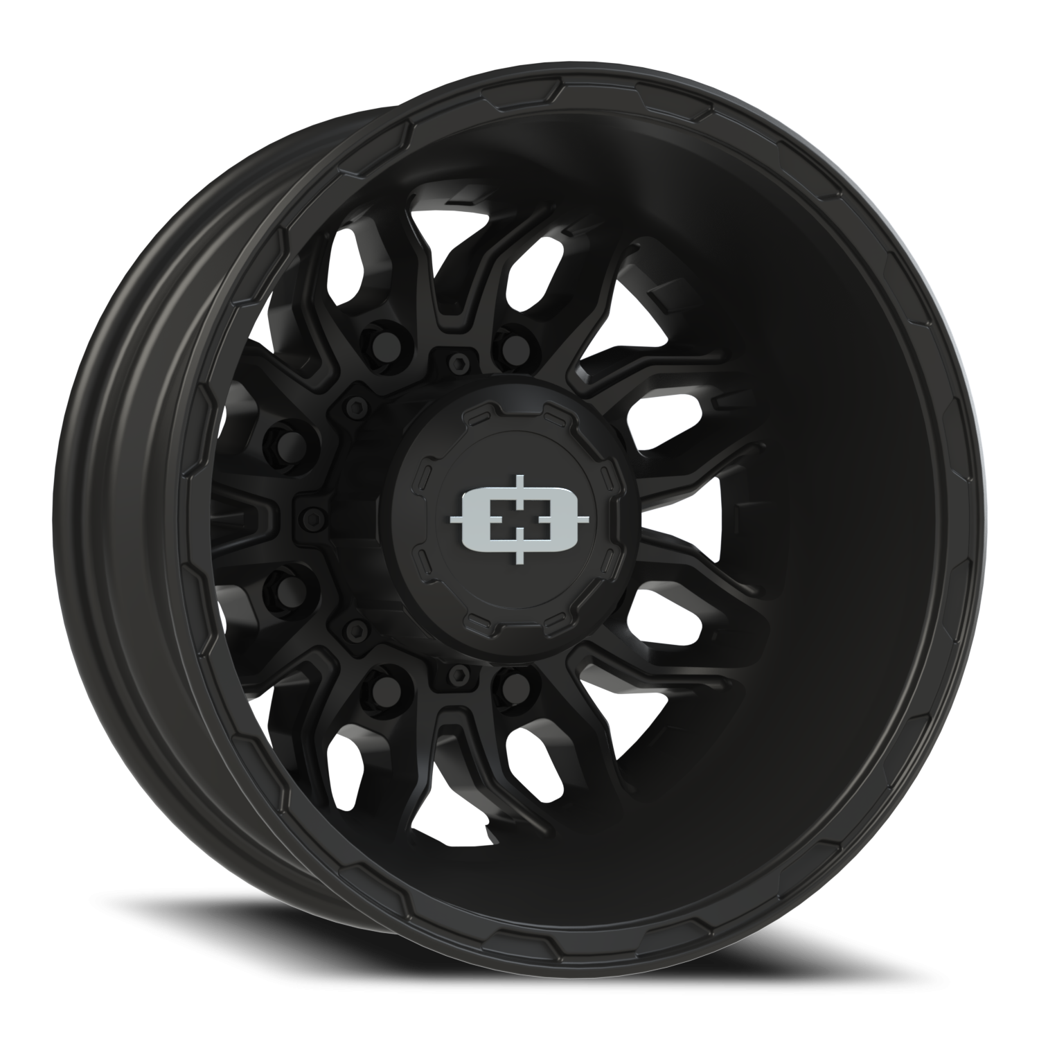Vision Dually 17X6.5 Satin Black Wheel