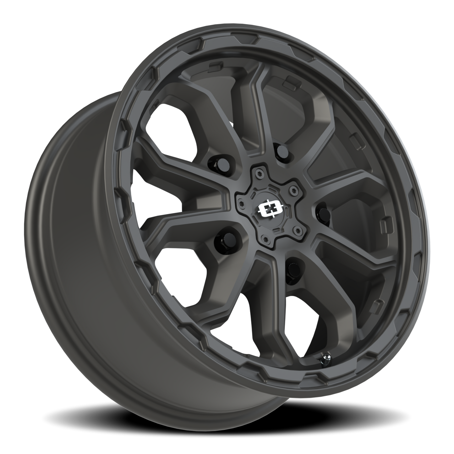 Vision Van 17X7.5 Satin Black Wheel