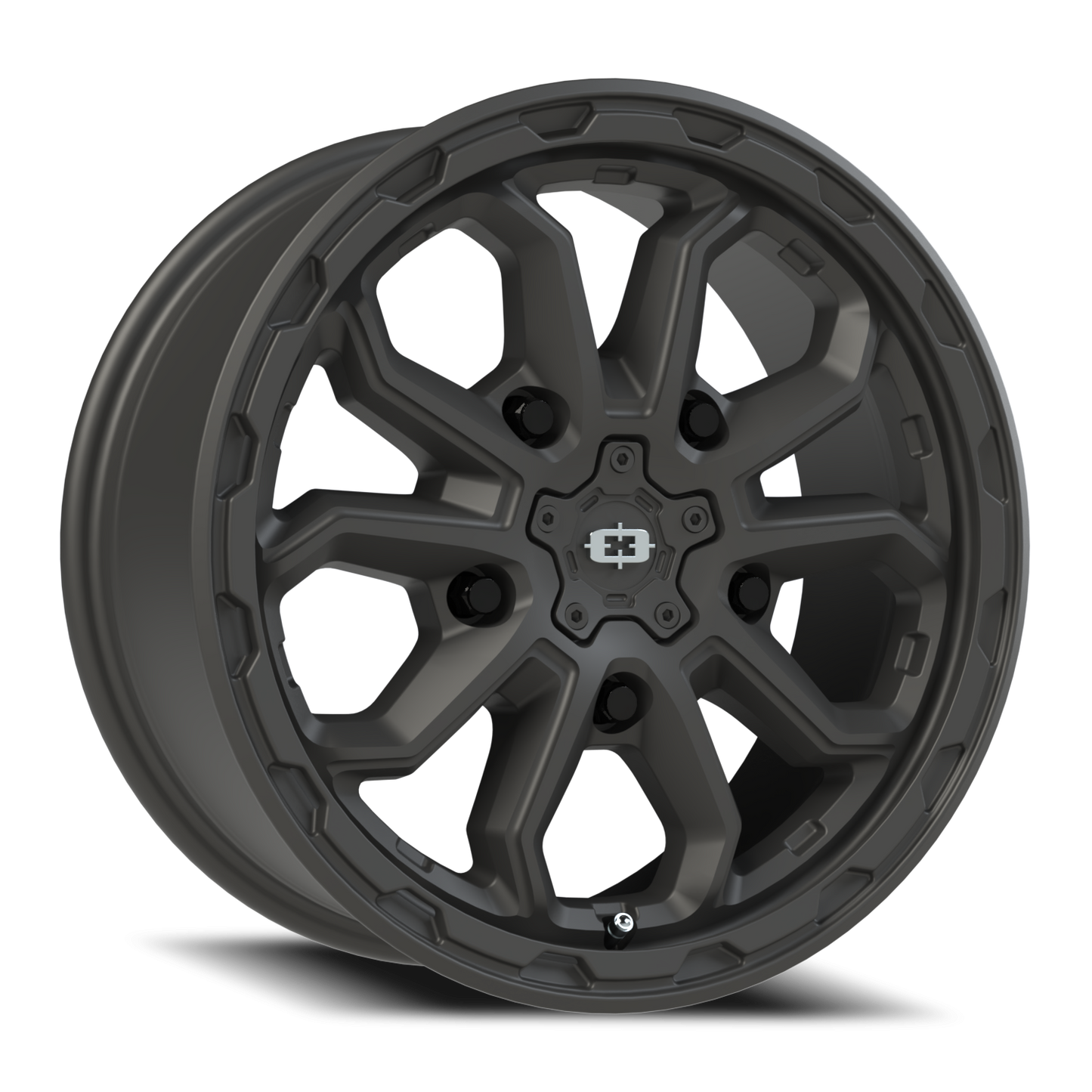 Vision Van 17X7.5 Satin Black Wheel