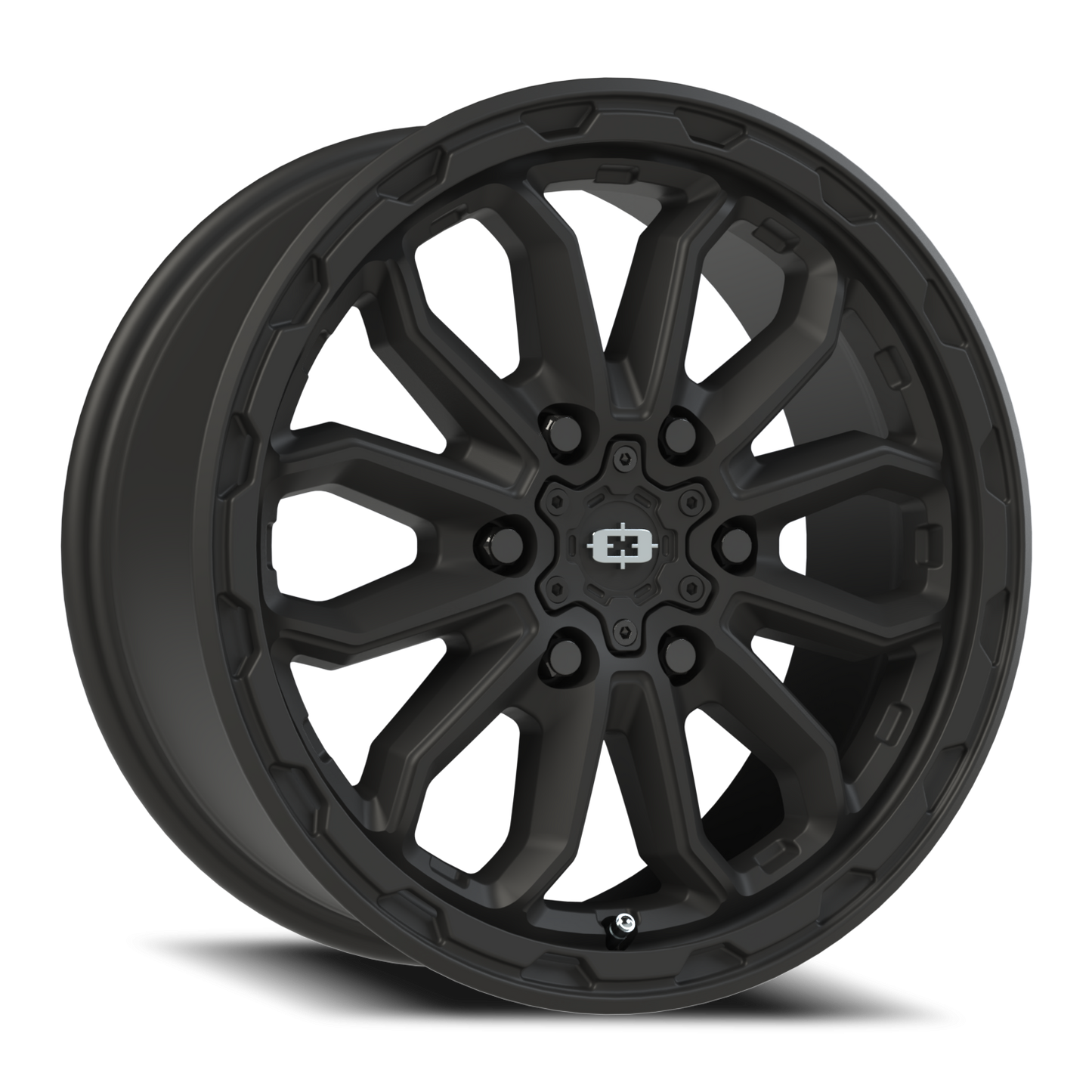 Vision Van 17X7.5 Satin Black Wheel